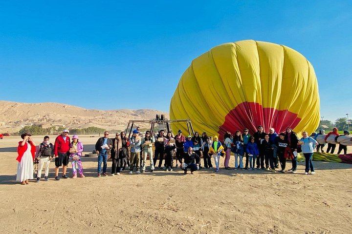 Luxor Hot Air Balloon Sunrise Ride, Hotel Transfers