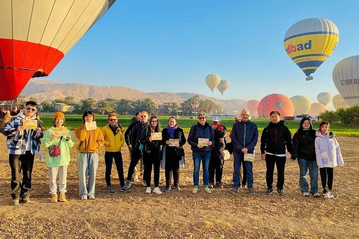 Luxor Hot Air Balloon Sunrise Ride, Hotel Transfers