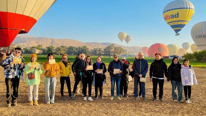 Luxor Hot Air Balloon Sunrise Ride, Hotel Transfers