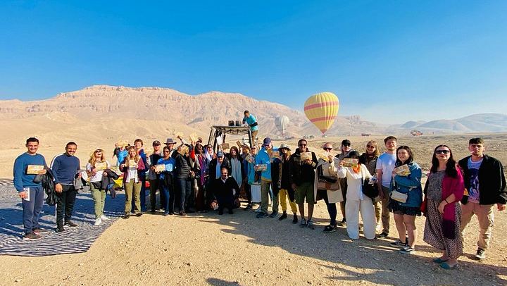 Luxor Hot Air Balloon Sunrise Ride, Hotel Transfers