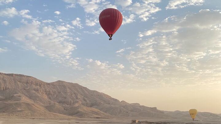 Luxury Balloon Flight over Luxor at Sunrise, Hotel Pickup