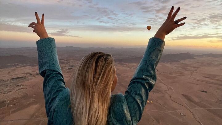 Luxury Hot Air Balloon Flight and Royal Berber Breakfast