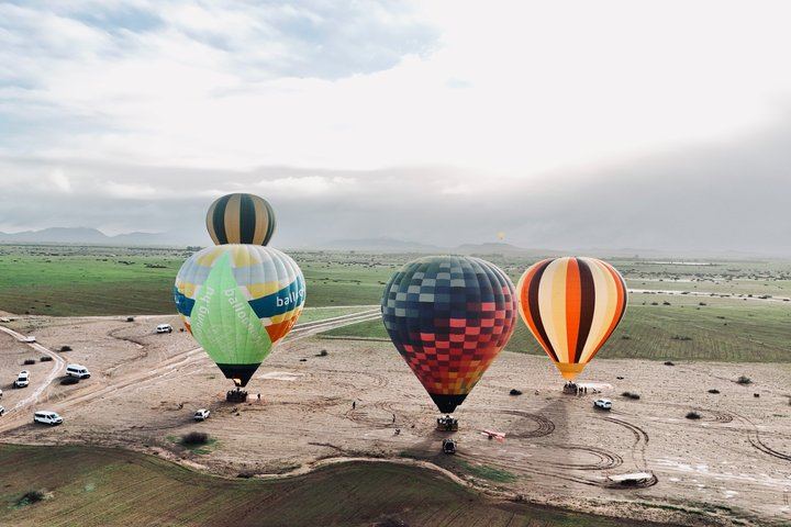 Luxury Hot Air Balloon Flight and Royal Berber Breakfast