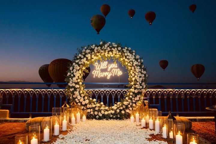 Luxury Hot Air Balloon Flight and Royal Berber Breakfast