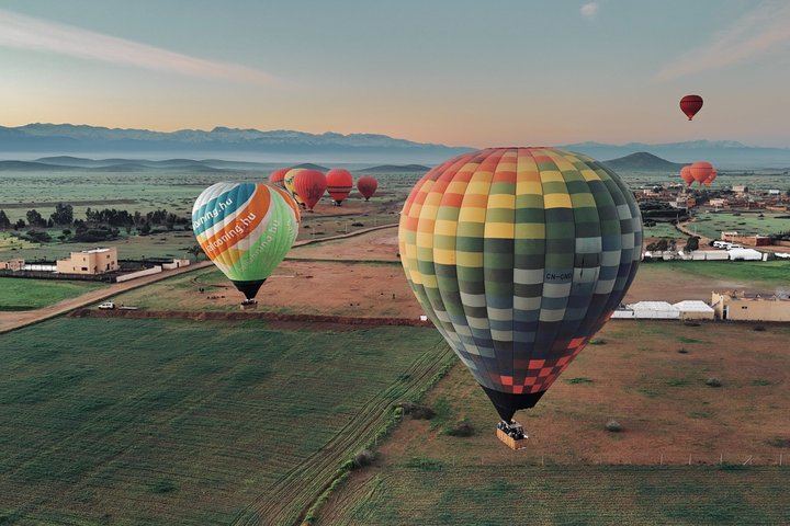 Luxury Hot Air Balloon Flight and Royal Berber Breakfast