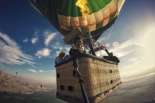 Luxor Hot Air Balloon Flight with Breakfast and Tea