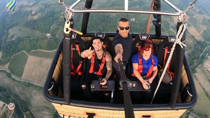 Luxury Private Balloon Flight over Tuscany from Florence