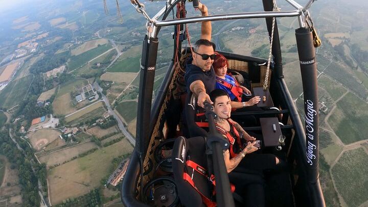 Luxury Private Balloon Flight over Tuscany from Florence