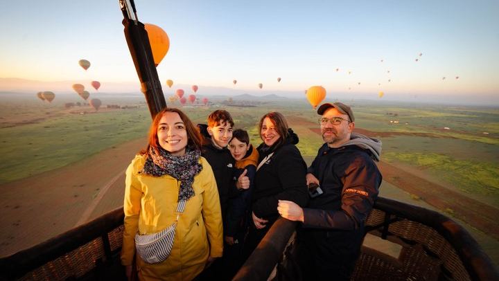 Marrakech Hot Air Balloon Flight & Berber Breakfast