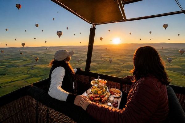Marrakech Balloon Flight with Berber Breakfast in a Traditional Tent