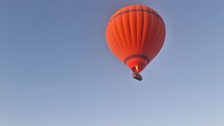 Marrakesh balloon in small group at sunrise