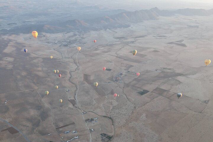 Marrakesh balloon in small group at sunrise