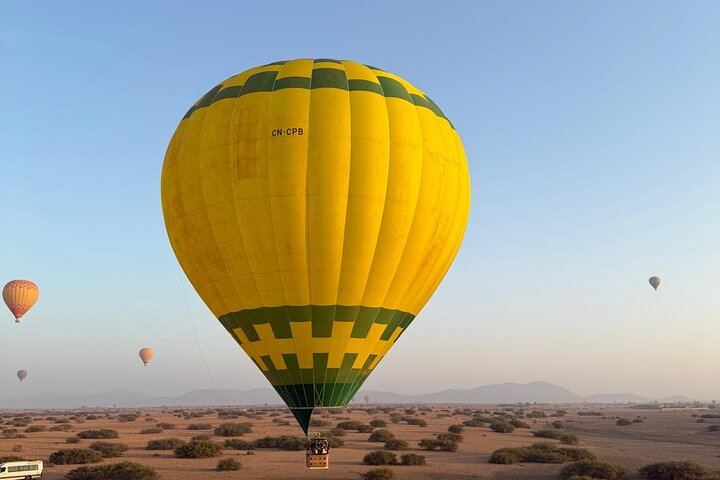 Marrakesh balloon in small group at sunrise