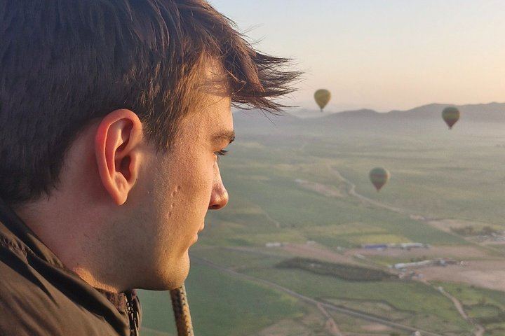 Marrakesh balloon in small group at sunrise