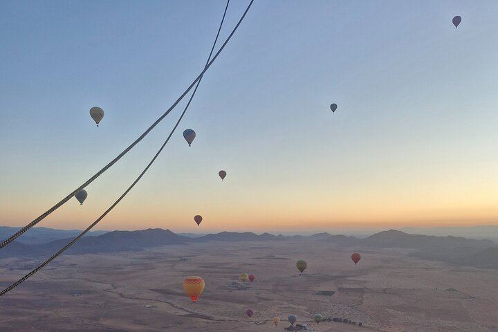 Marrakesh balloon in small group at sunrise
