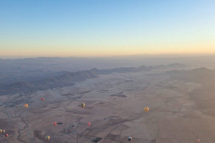 Marrakesh balloon in small group at sunrise