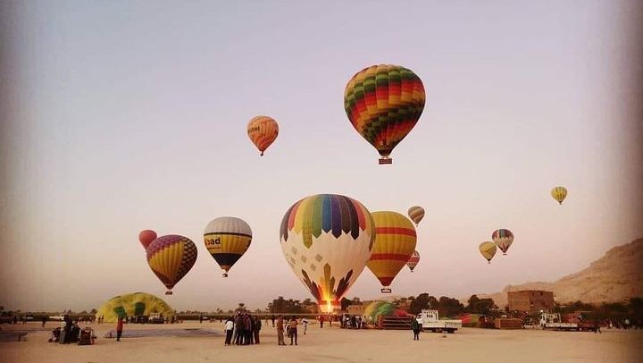 One Day Sunrise Balloon, Sunset Felucca ride, Luxor full-day tour