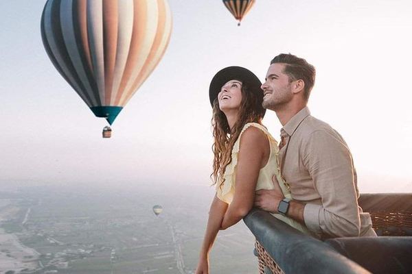 Luxor Sunrise Balloon and Sunset Felucca Full-Day Tour