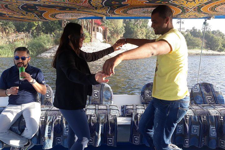 One Day Sunrise Balloon, Sunset Felucca ride, Luxor full-day tour
