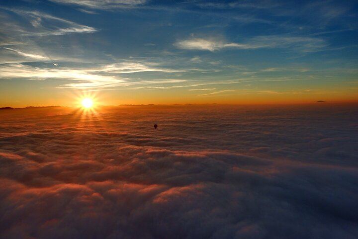 Over clouds Ballooning