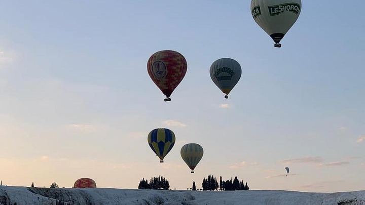 Pamukkale Hot Air Balloon tour - Turkey
