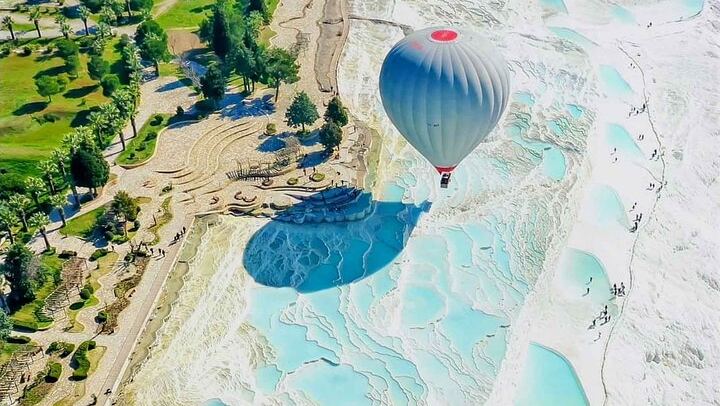 Pamukkale : Hot Air Balloon Sunrise Flight w/Transfer