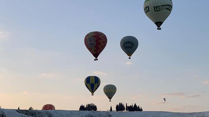 Pamukkale Hot Air Balloon tour - Turkey