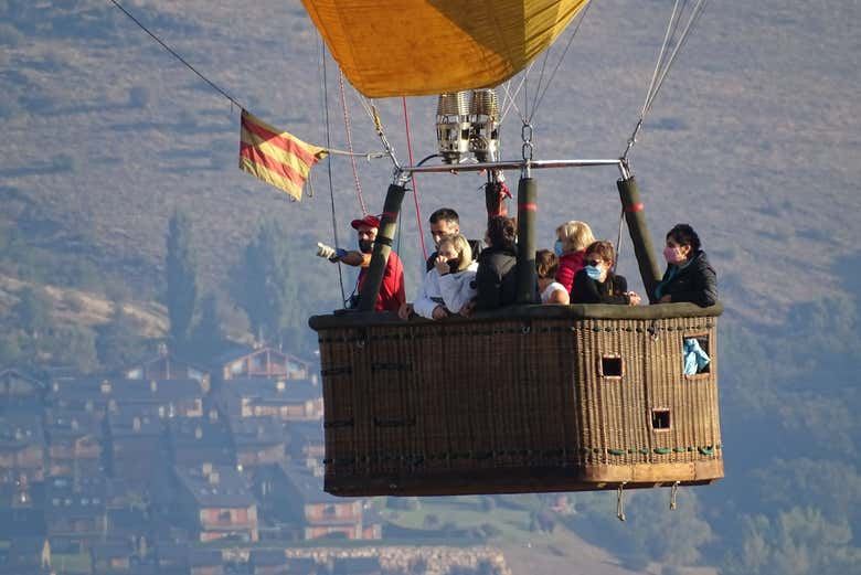 Paseo en globo por La Cerdaña