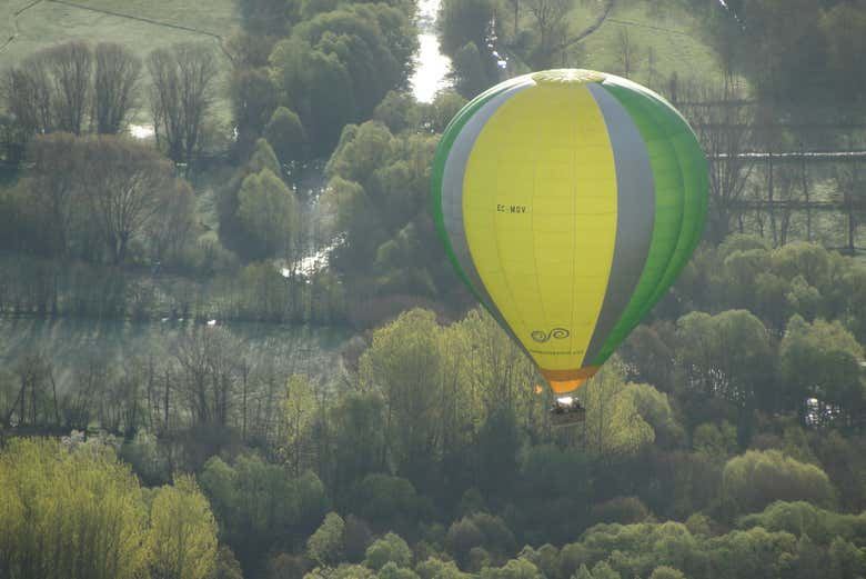 Paseo en globo por La Cerdaña