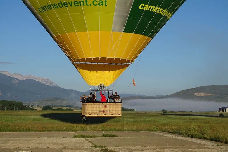 Paseo en globo por La Cerdaña
