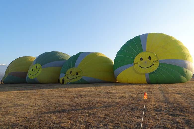 Paseo en globo por La Cerdaña