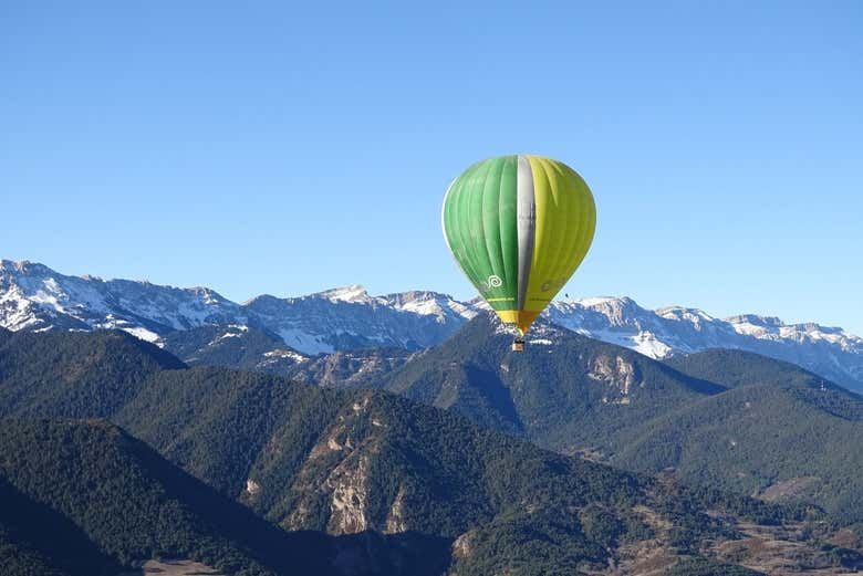 Paseo en globo por La Cerdaña