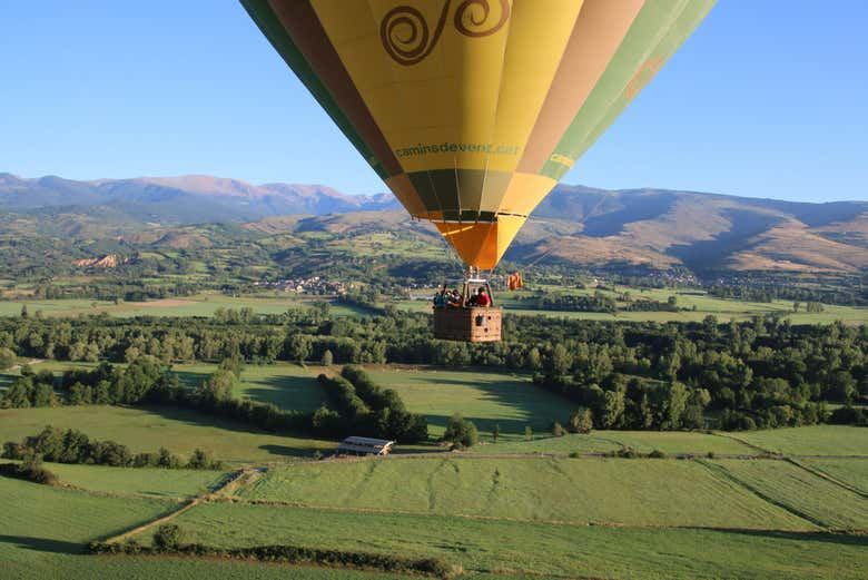 Paseo en globo por La Cerdaña