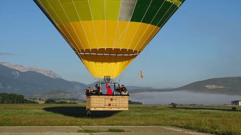 Paseo en globo por La Cerdaña