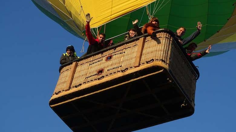 Paseo en globo por la Costa Brava
