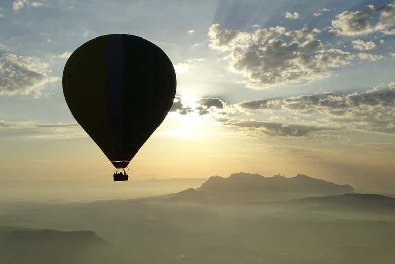 Paseo en globo por Manresa