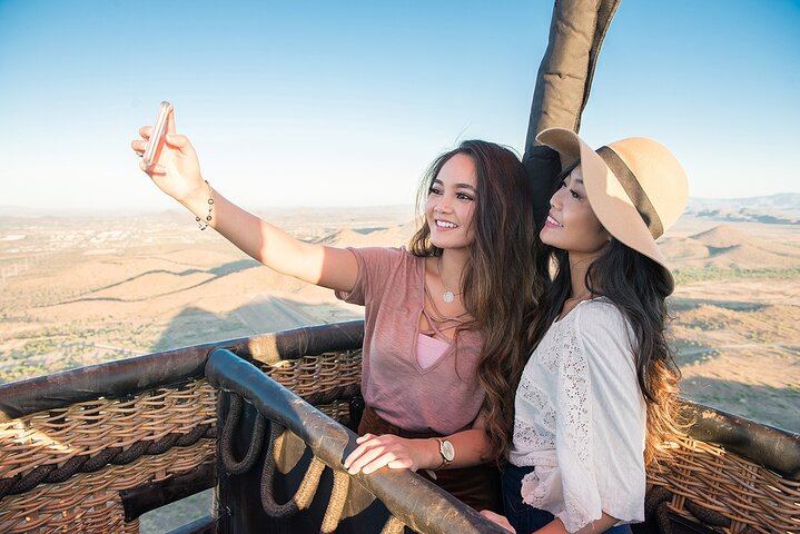 Phoenix Afternoon Hot Air Balloon Ride with Bubbly + Charcuterie