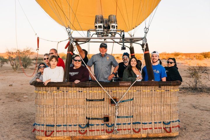 Phoenix Afternoon Hot Air Balloon Ride with Bubbly + Charcuterie