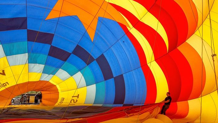 Sunset Hot Air Balloon Ride Over Phoenix