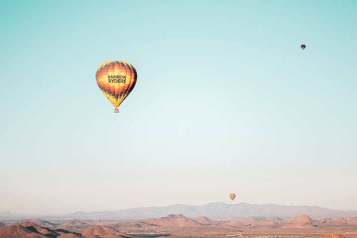Sunset Hot Air Balloon Ride Over Phoenix