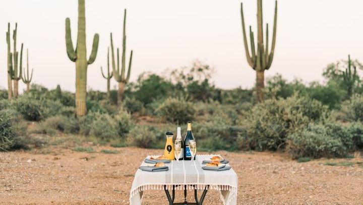 Phoenix Morning Hot Air Balloon Ride with Bubbly + Breakfast