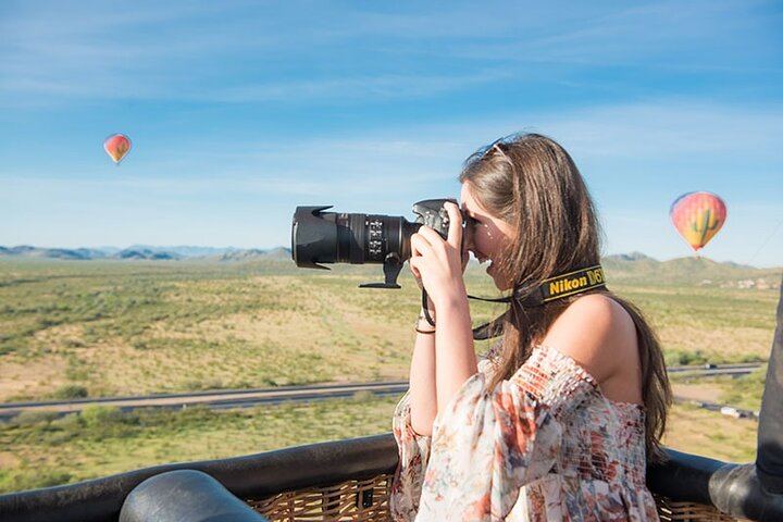 Phoenix Morning Hot Air Balloon Ride with Bubbly + Breakfast