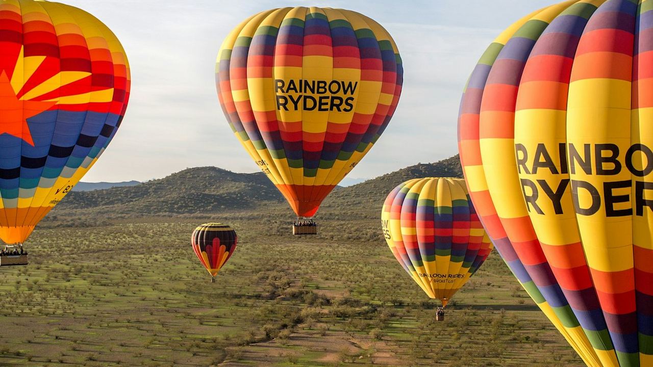 Phoenix: Sunrise Hot Air Balloon Ride, Sonoran Desert