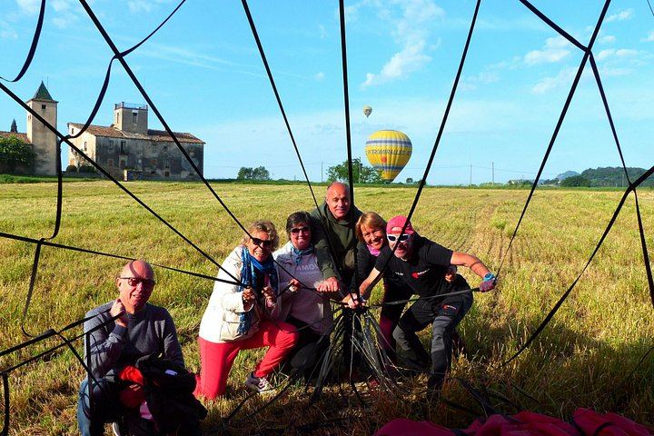 Pre-Pyrenees Hot Air Balloon Flight from Barcelona