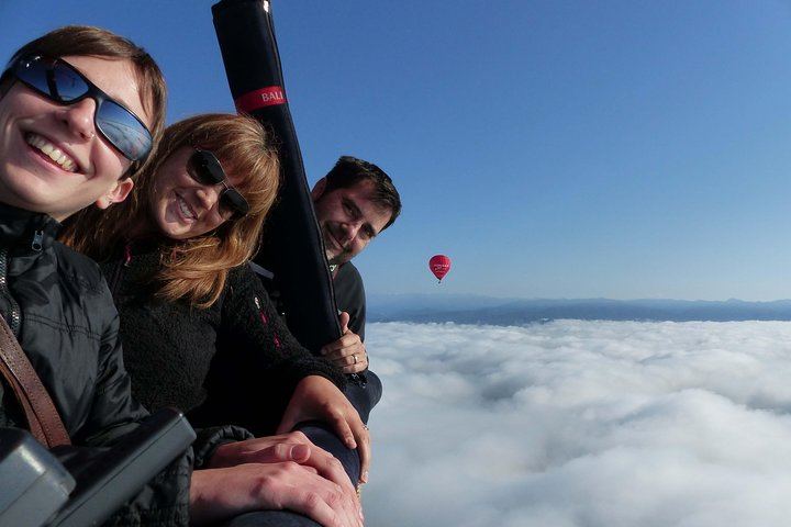 Pre-Pyrenees Private Hot Air Balloon, Barcelona Pick-Up