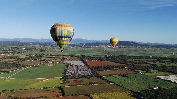 Private Balloon Flight Over Mallorca for Two People