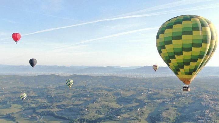 Private Hot Air Balloon Flight over Tuscany from Florence
