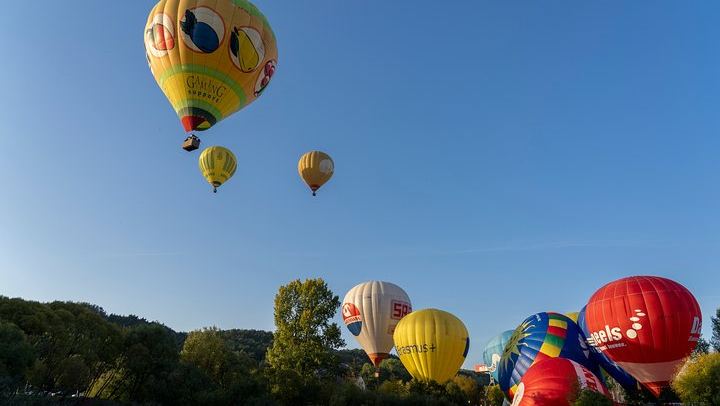 Romantic Hot Air Balloon Flight over Vilnius or Trakai