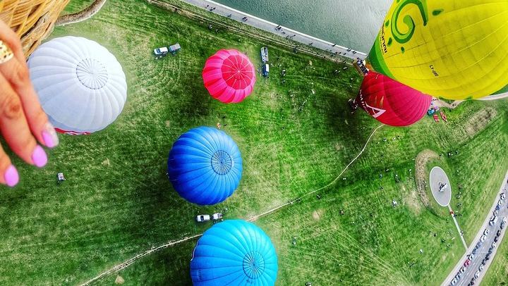 Romantic Hot Air Balloon Flight over Vilnius or Trakai