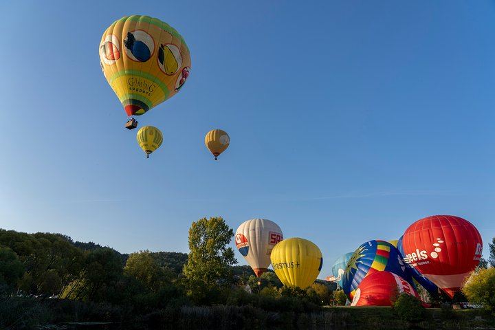 Romantic Hot Air Balloon Flight over Vilnius or Trakai
